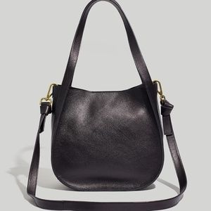 Madewell Sydney Shoulder Bag - Black Leather